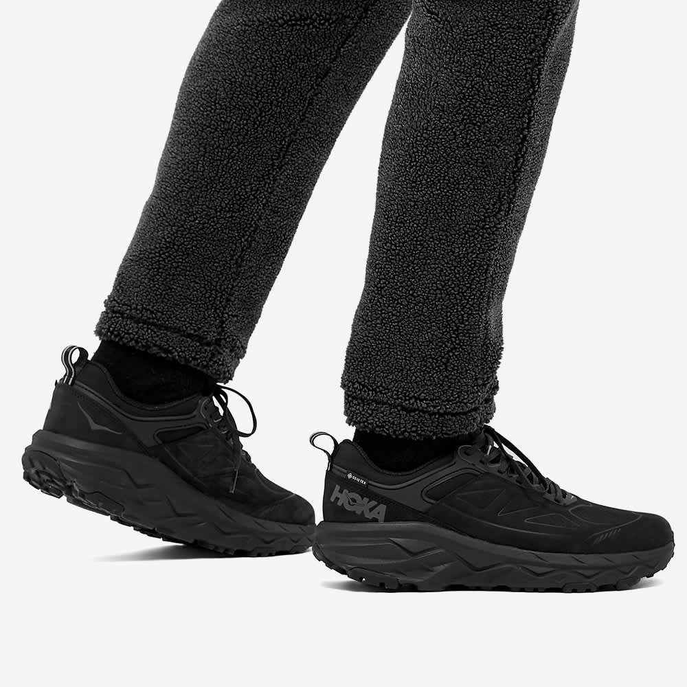 Hoka Challenger Low Gtx - Women's Trail Shoes - Black - UK 928UKLDGX